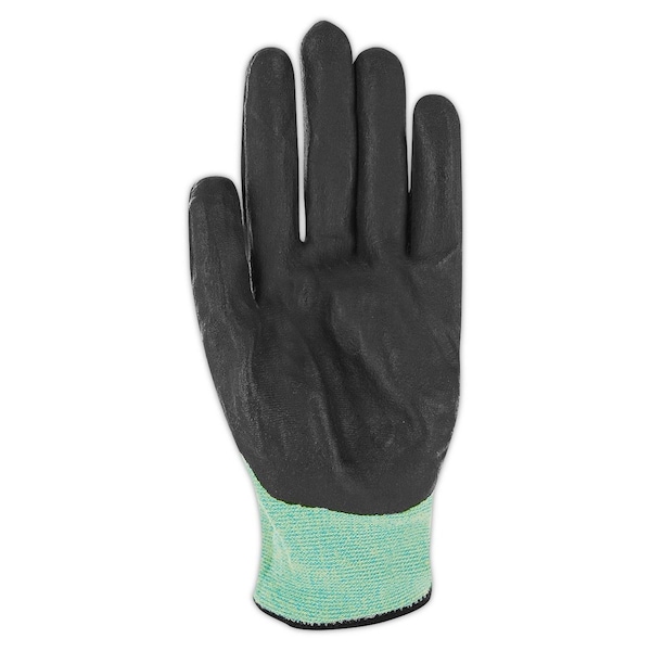Magid Coated Gloves, Foam Nitrile, 4 Abrasion Level, Teal, , 5 1 PR - GPD844-5
