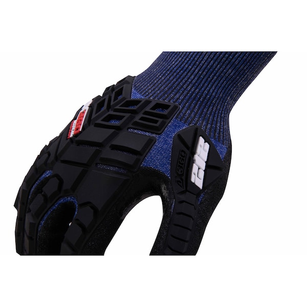 212 Performance AX360 Impact ANSI Cut 3 Lite Gloves in Blue, Large - AXIMLTC30310