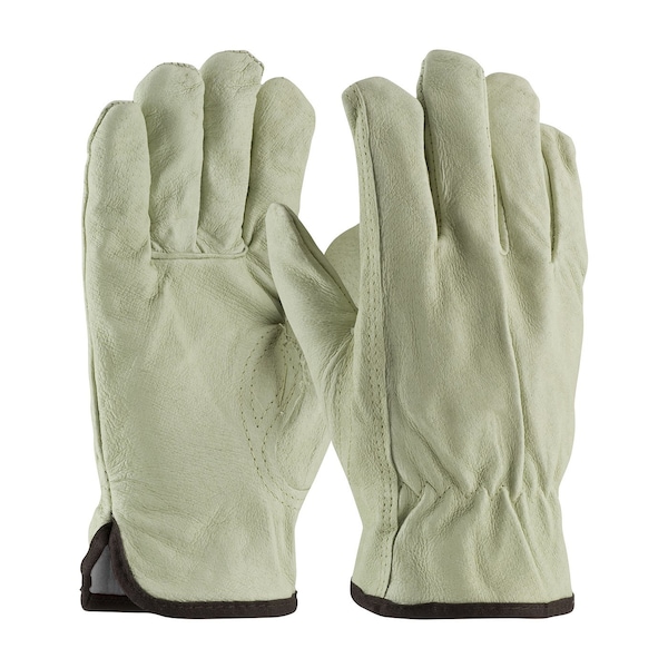 Pip Cold Protection Drivers Gloves, Grain Pigskin Leather Palm, Thinsulate Lining, Natural, Xl - 77-469/XL