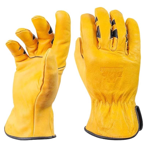 Bear Knuckles Bear Knuckles Unisex Driver Gloves Yellow L 1 pk - D351-L