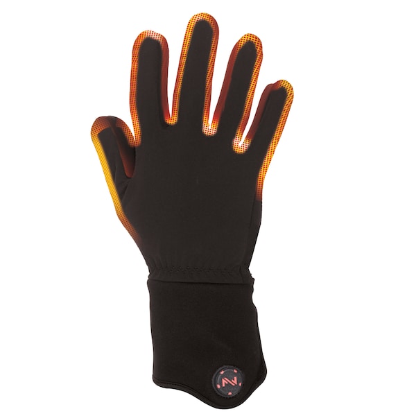 Mobile Warming Unisex Black Heated Glove Liner, XL, 7.4V - MWUG06010520