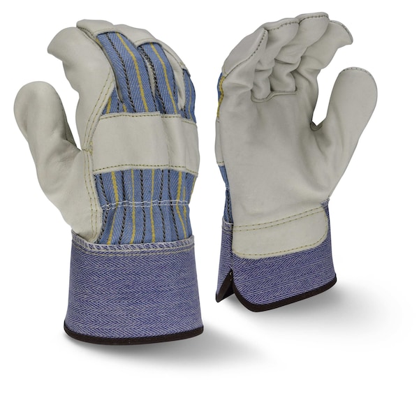 Radians Leather Glove, Leather, Beige, 2X, 1 PR - RWG3210XXL