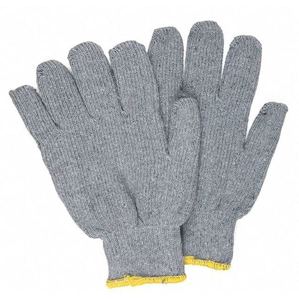Mcr Safety 9414K Knit Gloves, 500  Degrees F Max Temp., Knit Cuff Gray, S ( 7 ), 12 PK - 9414KM