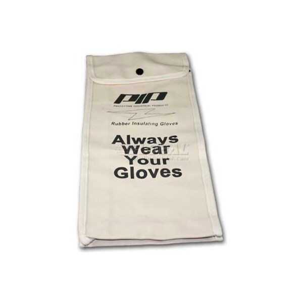 Pip PIP Protective Canvas Bag For Rubber Insulating Gloves, 16inL, One Size - 148-6016