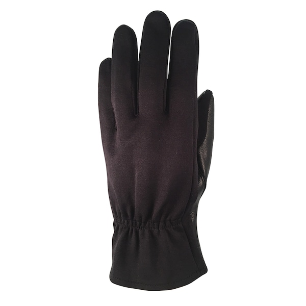 Zero Friction Hybrid Pull On Universal-Fit Work Glove, Black - WG100009