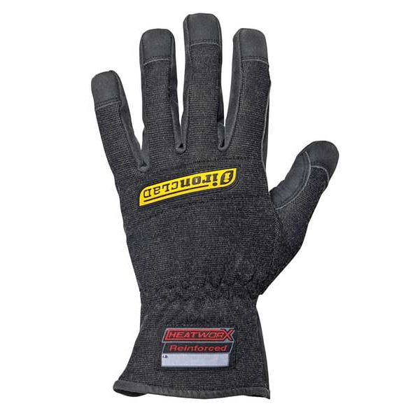 Ironclad Performance Wear Heatworx Heat Resistant Gloves, Kevlar(R), 450  Degrees F Max Temp., Gauntlet Cuff Black, L ( 9 ) - HW4-04-L