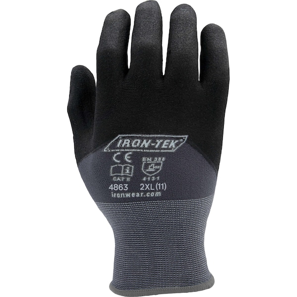 Ironwear Strong Grip Cut Resistant Glove A4 | High Dexterity & Sensitivity | Breathable Coating PR - 4863-2XL