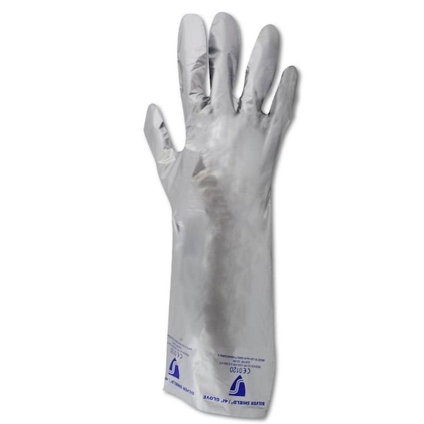 North By Honeywell North Silver Shield SSG Smooth Finish PE and EVOH Blend Gloves, 10PK - SSG/8