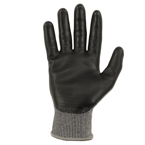Ergodyne ANSI A7 Nitrile Coated CR Gloves, Gray, Size L - 7072