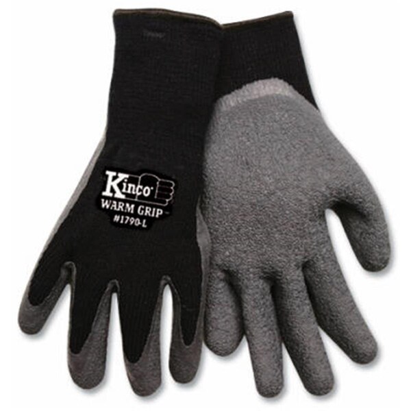 Kinco 1790 L Mens Cold Weather Latex Coated Knit Glove - Large - KI573769