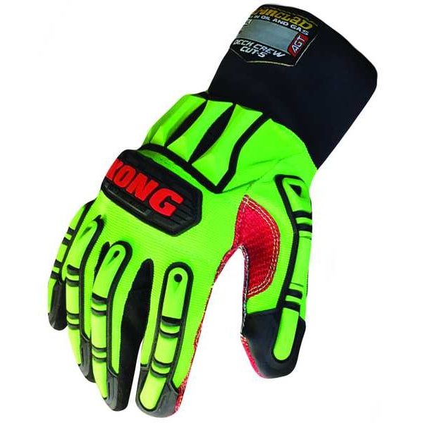 Kong 2XL Green Neoprene Slip-On Cuff Impact Gloves - KDC5-06-XXL