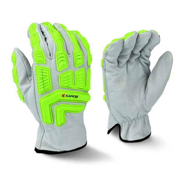 Radians Radians RWG51 KAMORI White Grain Goat Skin Work Glove, Glove Size: XL - RWG51TXL