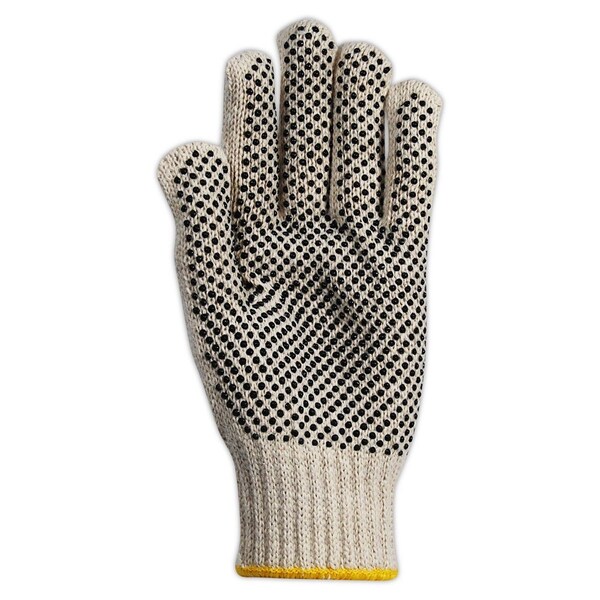 Magid MultiMaster PVC Dotted Palm Knit Gloves, 12PK - T936CP