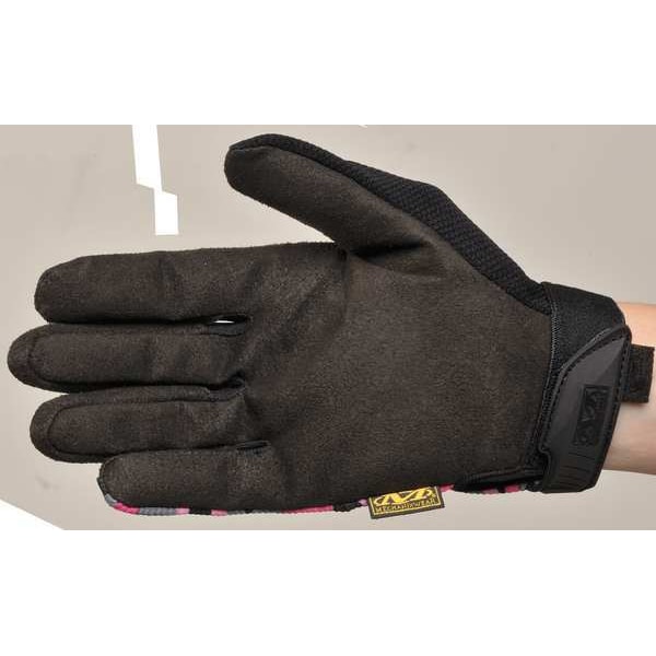 Mechanix Wear Mechanics Gloves, Synthetic Leather Palm, L, Pink Camo - MG-72-530