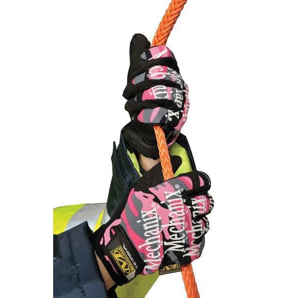 Mechanix Wear Mechanics Gloves, Synthetic Leather Palm, L, Pink Camo - MG-72-530