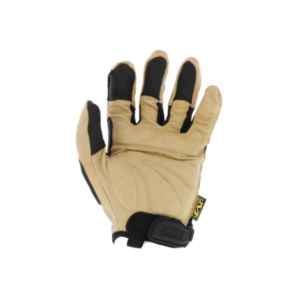 Mechanix Wear CG40-75 Mechanics Gloves, Genuine Leather Palm, SpandexÂ® Back, 10, Black/Brown - CG40-75-010