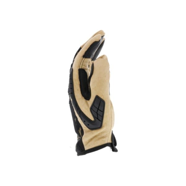 Mechanix Wear CG40-75 Mechanics Gloves, Genuine Leather Palm, SpandexÂ® Back, 10, Black/Brown - CG40-75-010
