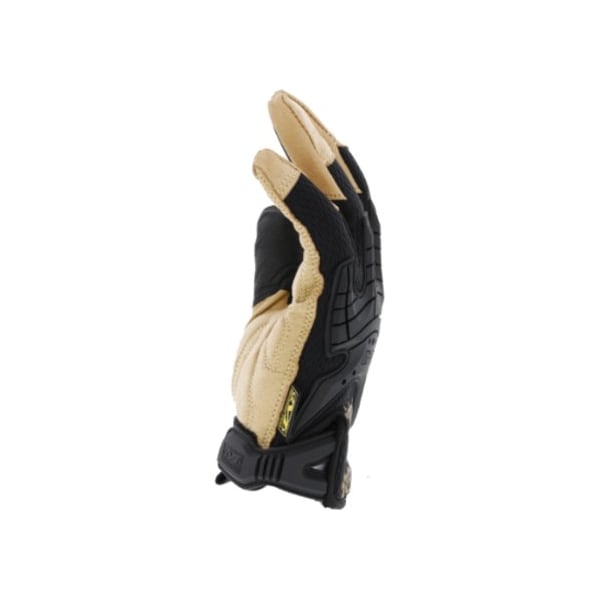 Mechanix Wear CG40-75 Mechanics Gloves, Genuine Leather Palm, SpandexÂ® Back, 10, Black/Brown - CG40-75-010