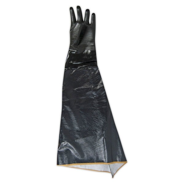 Magid Multimaster 6784R21HL Rough Finish Neoprene Glove with 21 Vinyl Sleeve - 6784R-21HLL