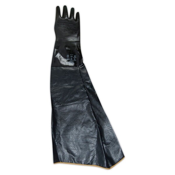 Magid Multimaster 6784R21HL Rough Finish Neoprene Glove with 21 Vinyl Sleeve - 6784R-21HLL