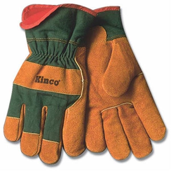 Kinco Kinco 1721GR XL Suede Cowhide Leather Palm Glove; Large - 120431
