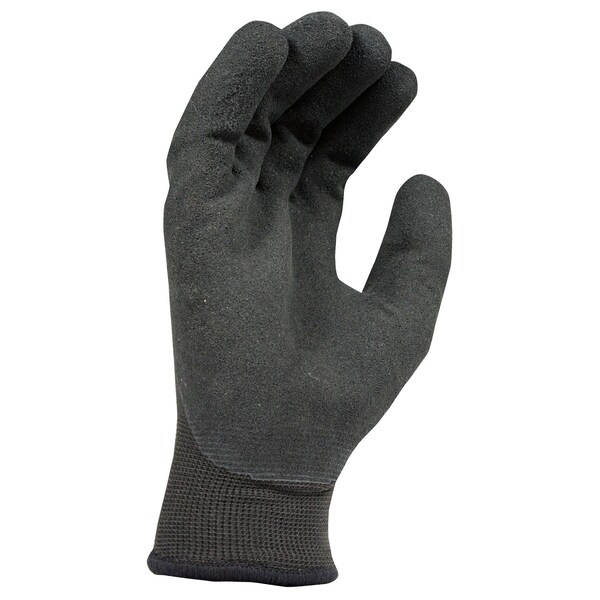 Dewalt Cold Protection Coated Gloves, 7 Gauge Acrylic Thermal Liner Lining, Black, L - DPG737L