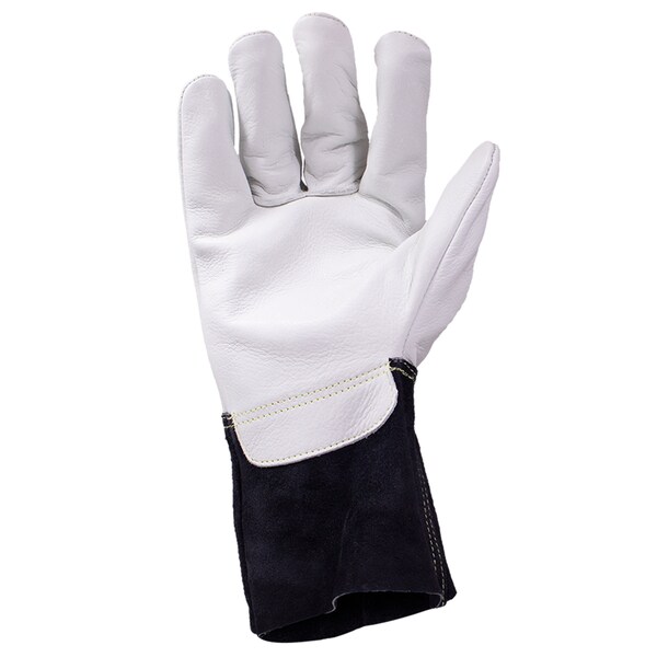 Ironclad Performance Wear TIG Welding Glove-Cowhide leather palm gives durability. Protects against burns and medium heat, L - WTIG-04-L