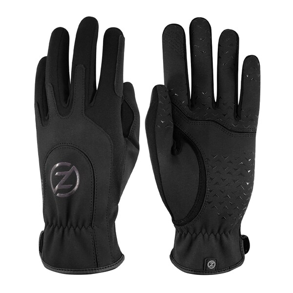 Zero Friction Men's Activewear Universal-Fit Cold Weather Glove(Black & Grey) - CC10005