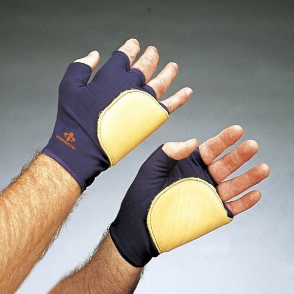 Impacto Anti-Vibration Gloves, M, Blue/Ylw, PR - 503-20M