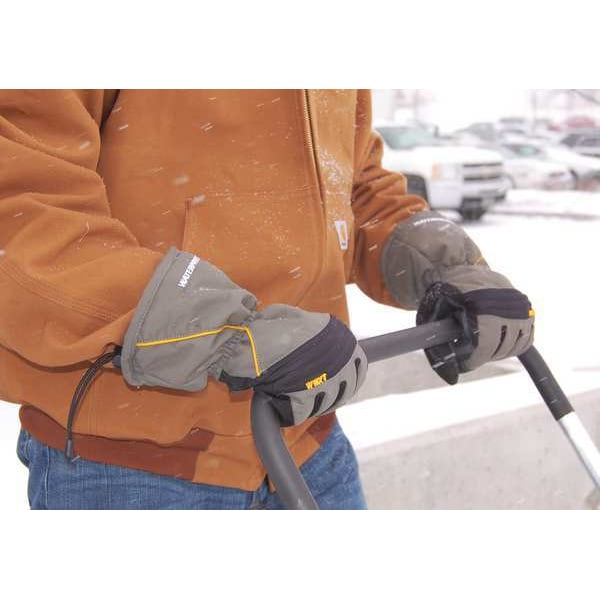 Youngstown Glove Co Cold Protection Gloves, Synthetic Leather Palm, 200g Thinsulate/Micro Fleece Lining, Black, M - 11-3460-60-M