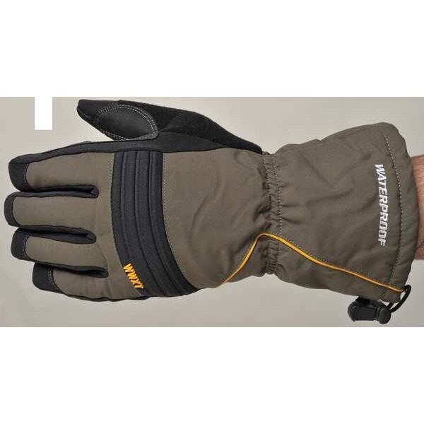 Youngstown Glove Co Cold Protection Gloves, Synthetic Leather Palm, 200g Thinsulate/Micro Fleece Lining, Black, M - 11-3460-60-M