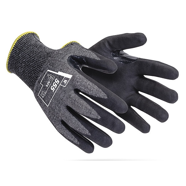 Pip Cut-Resistant Glove, Cut Level A5 , Dipped , Foam Nitrile , Foam , 2XL 1 PR - 555-2XL