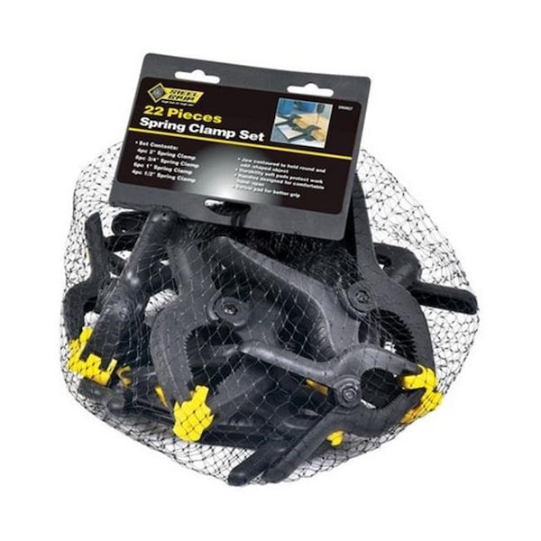 Steel Grip Steel Grip DR60527 22 Piece Spring Clamp Set - 2402626