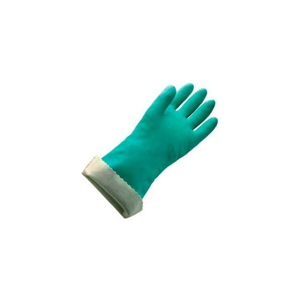 Mapa Gloves C/O Rcp MAPA Stansolv AF18 Flock Lined X-Large Nitrile Gloves - 18 Mil Size 10, 1 Pair - 483420