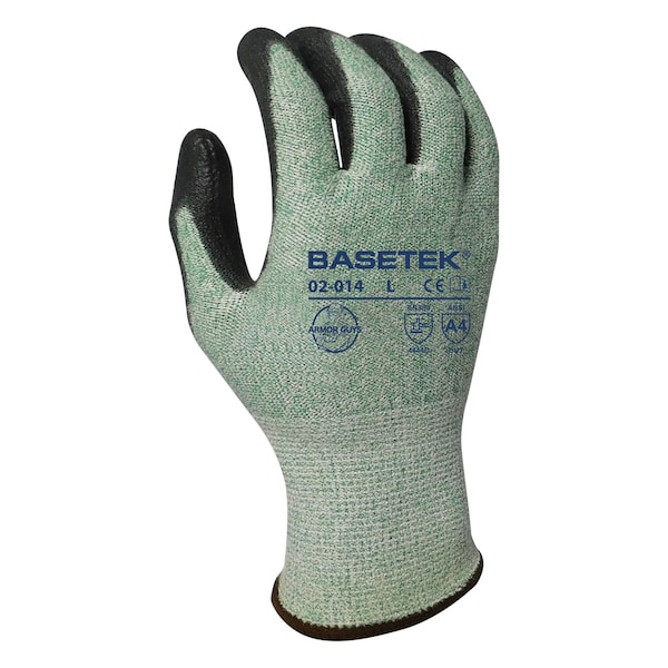 Armor Guys Cut Resistant Gloves, Cut Level A4 , Polyurethane Palm , XXXL 12 PK - 02-014-XXXL