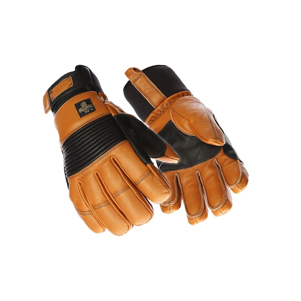 Refrigiwear Regular Gold Xlarge 54 Gold Leather Glove Pr - 2960RGLDXLG