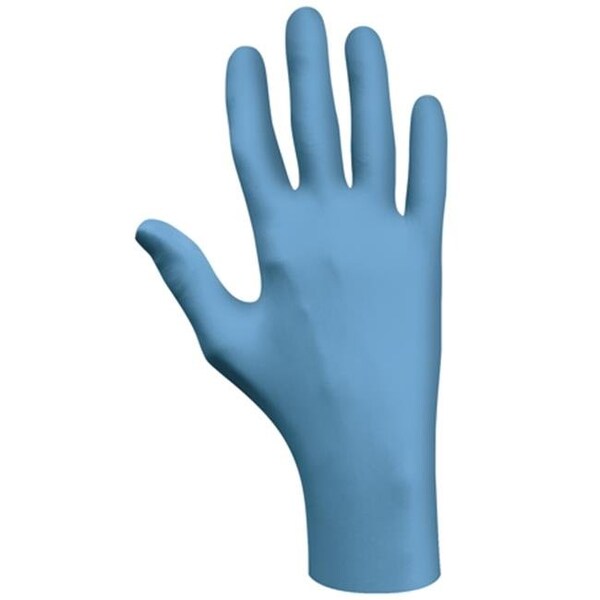 Best Glove 7500PF, Nitrile Disposable Gloves, 4 mil Palm , Nitrile, Powder-Free, S, 100 PK, Blue - 845-7500PFS