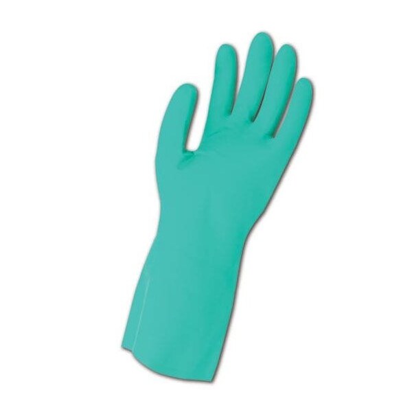 Magid Chemical Resistant Gloves, Green, 7, 12 PK - WU2-7