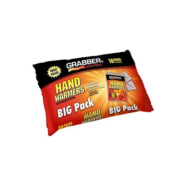 Grabber Warmers 10PK Bag Hand Warmer - HWPP10DISPLAYUSA