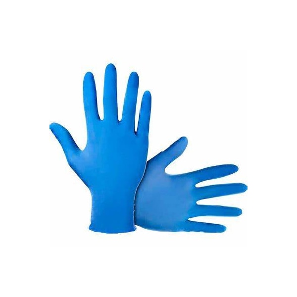 Sas Safety SureTouch Latex-Free Industrial Disposable Gloves, X-Large, Nitrile, Blue, 100PK - 4522PFXL