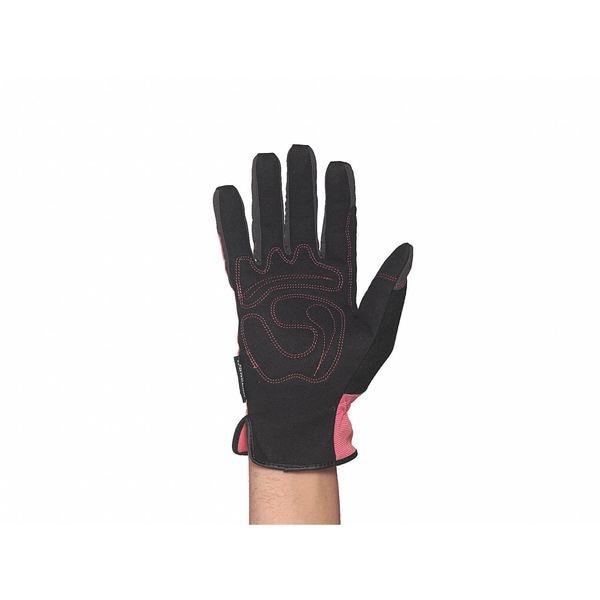 Ironclad Performance Wear Mechanics Gloves, Synthetic Leather Palm, L, Pink - TCX-24-L