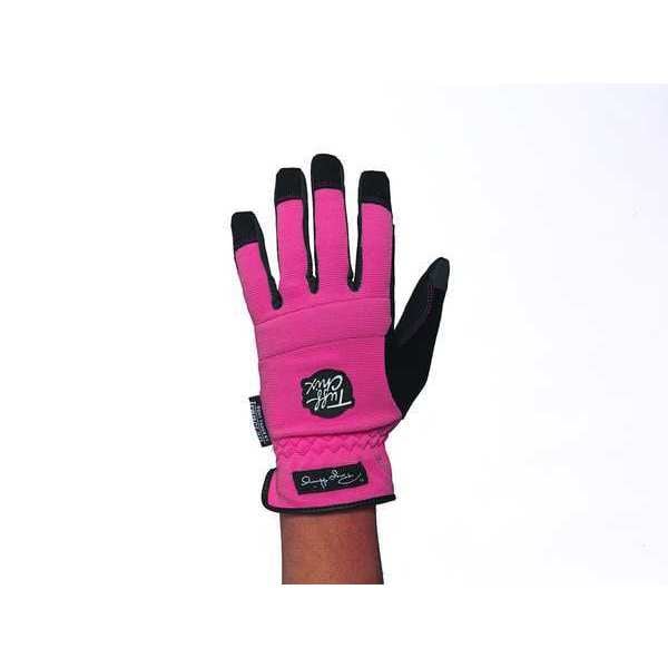Ironclad Performance Wear Mechanics Gloves, Synthetic Leather Palm, L, Pink - TCX-24-L