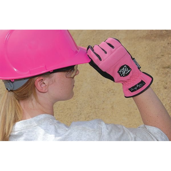Ironclad Performance Wear Mechanics Gloves, Synthetic Leather Palm, L, Pink - TCX-24-L