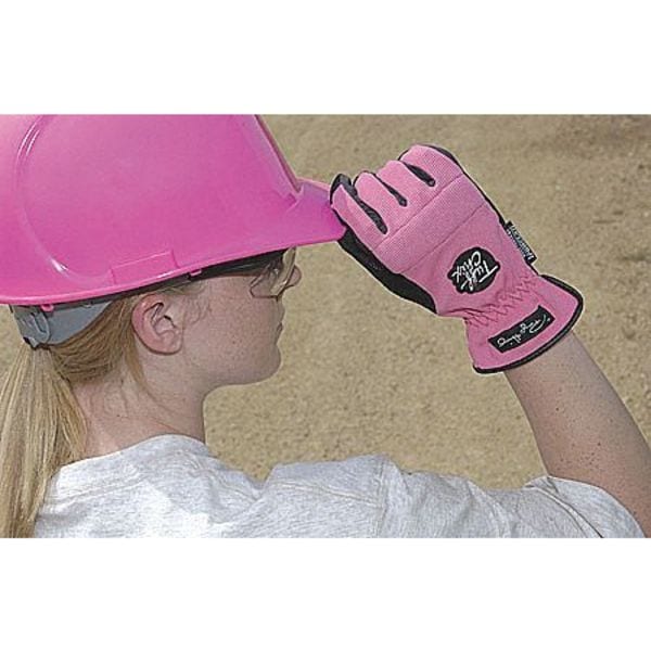 Ironclad Performance Wear Mechanics Gloves, Synthetic Leather Palm, L, Pink - TCX-24-L