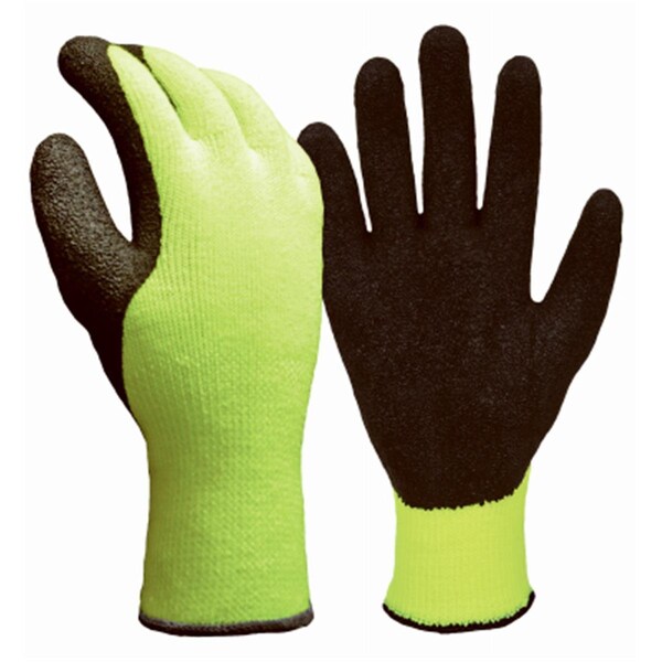 Big Time Products Mens True Grip Winter Extra Large Hi-Viz Yellow Glove - 243615