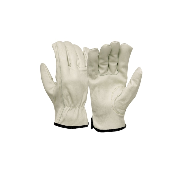 Pyramex Leather Drivers Gloves, Grain Cowhide, Keystone Thumb, 2XL 1 PR - GL2004KX2