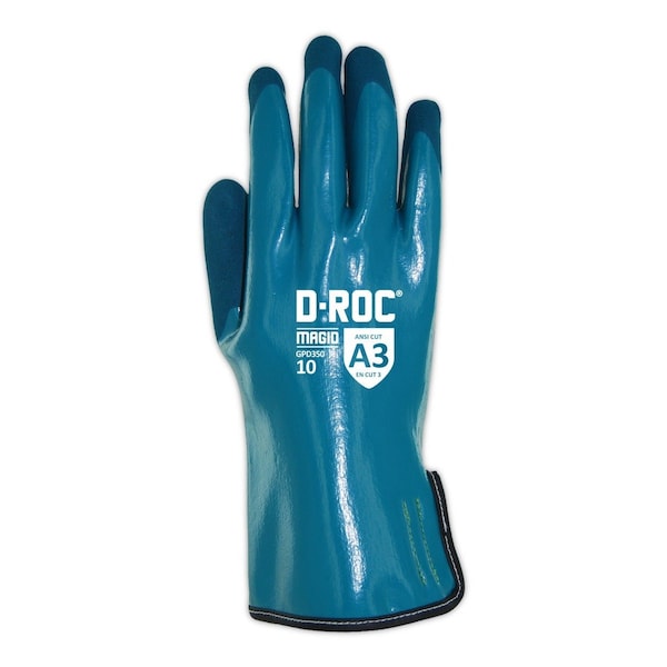 Magid Chem & Liquid Gloves, Green, 12 - GPD350-12