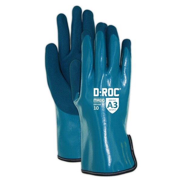 Magid Chem & Liquid Gloves, Green, 12 - GPD350-12