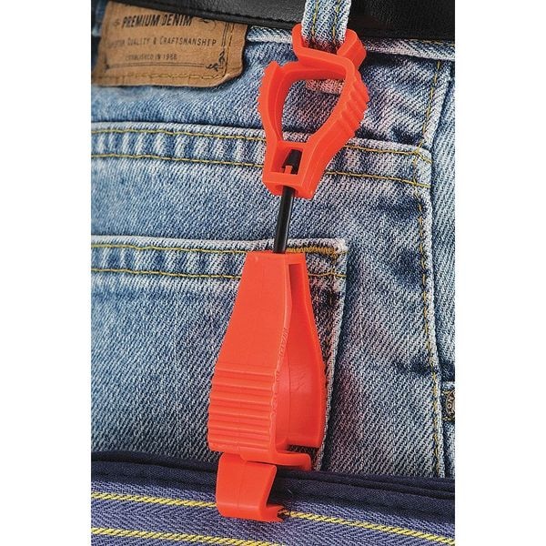 Glove Guard Glove Guard(R) Clip, Blaze Orange, Blank - 1939OR