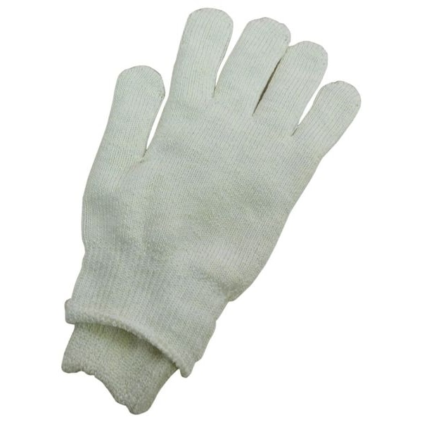 Hot Not Heat Resistant Gloves, Nomex III, Anti-Static, 700 Degrees F Max Temp., White, One Size Fits Most - 200